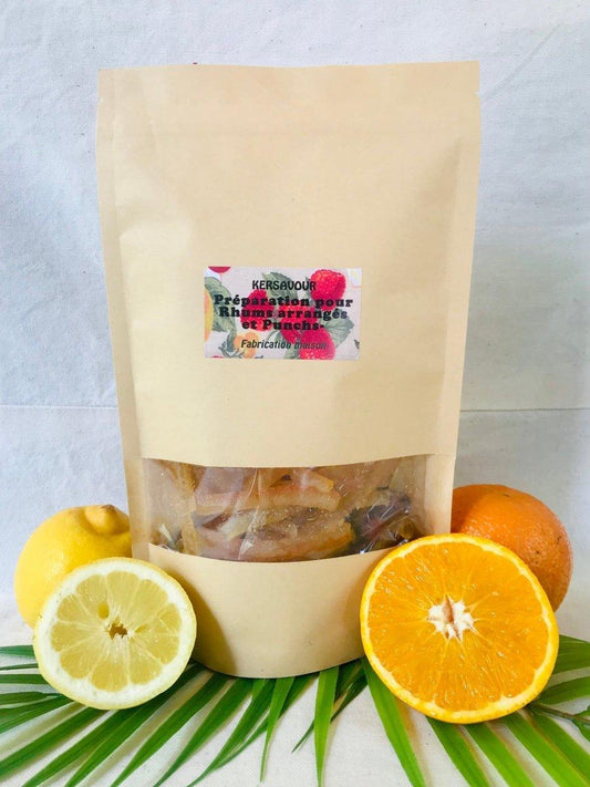 Rhum arrangé orange citron