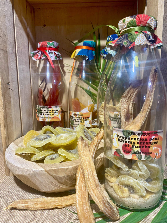 Comment préparer un rhum arrangé à la banane séchée