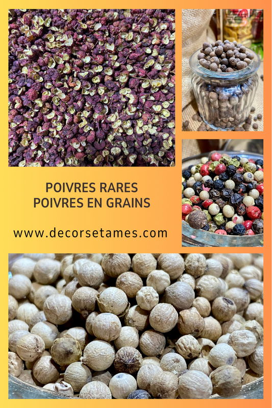Quels sont les différents types de poivre ?