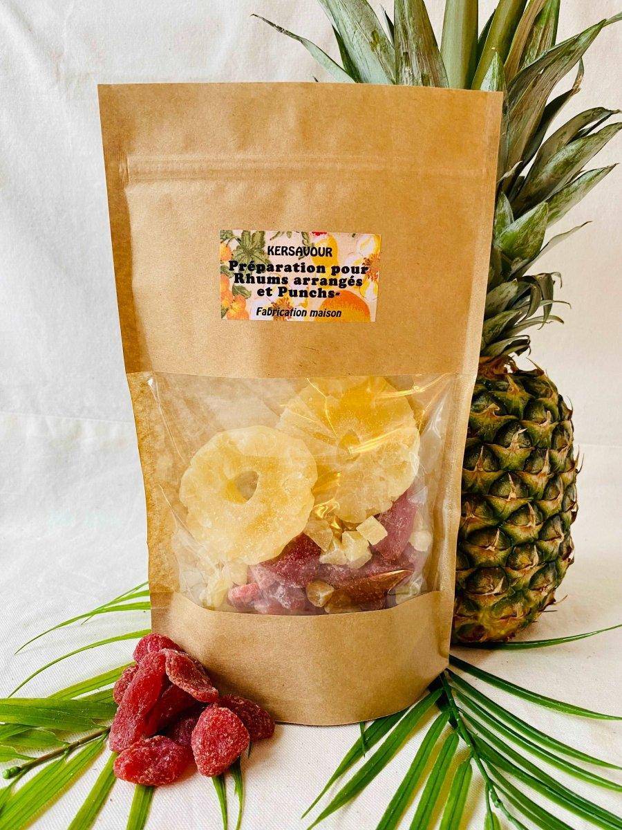 Kit rhum arrangé : ananas fraise poivre