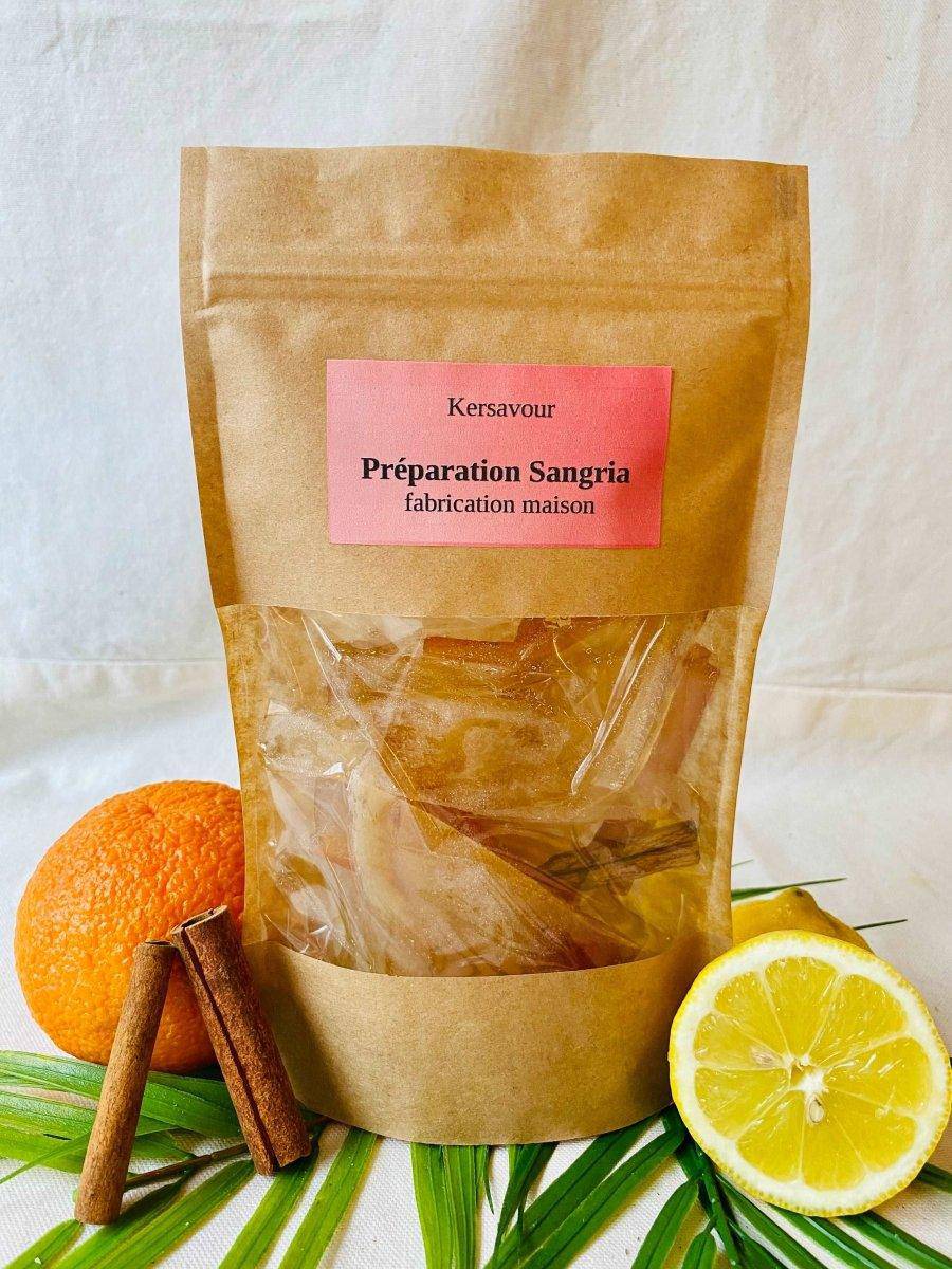 Coffret 3 preparation sangria rouge