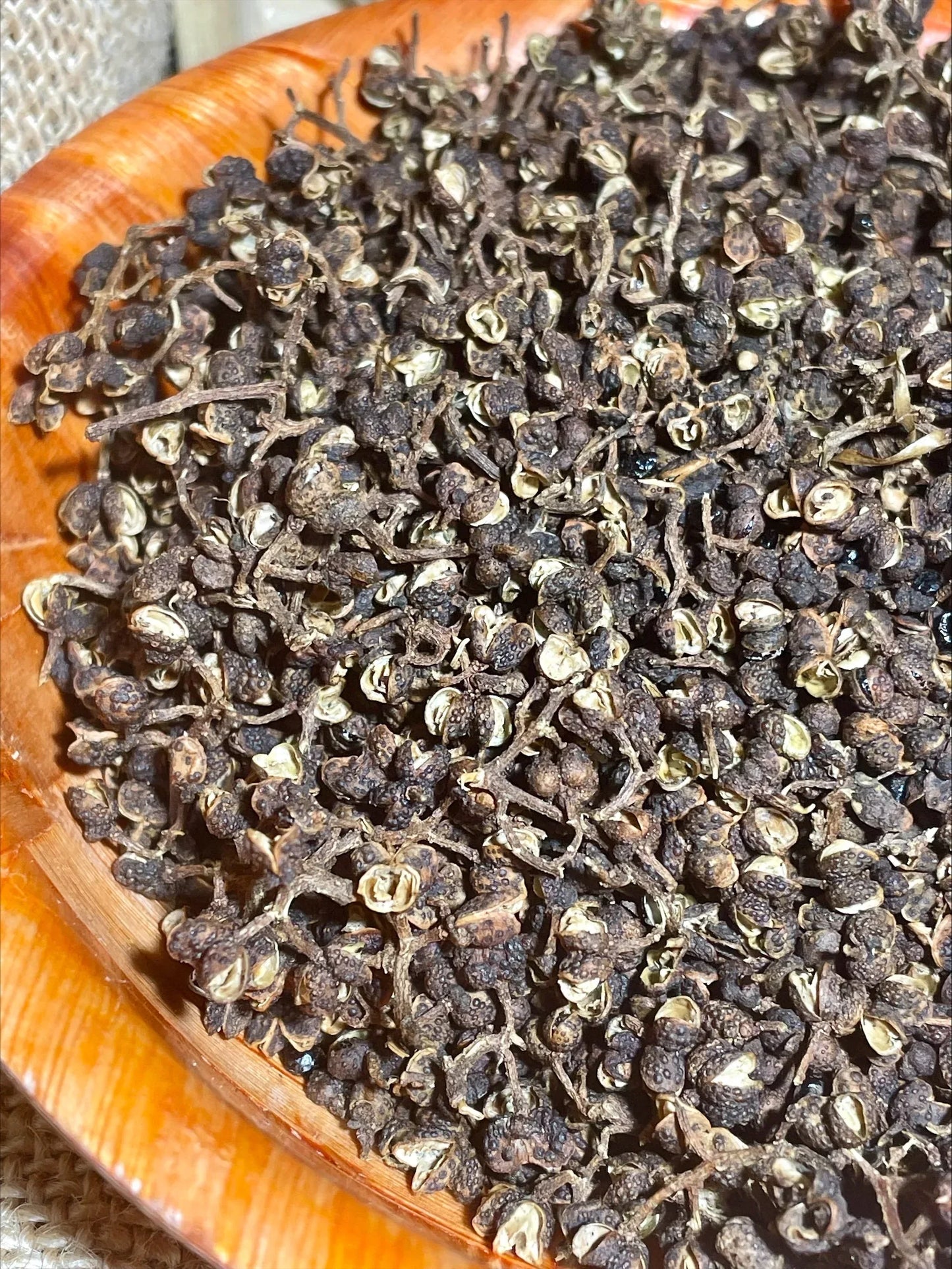 Baies de Batak utilisées dans un dessert