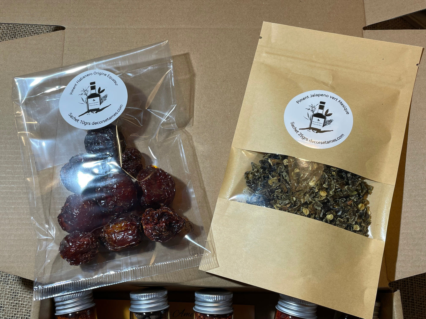coffret cadeau piment du monde pour la cuisine