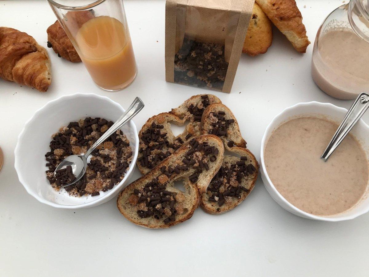 Chocolat noir en copeaux - Décors et âmes