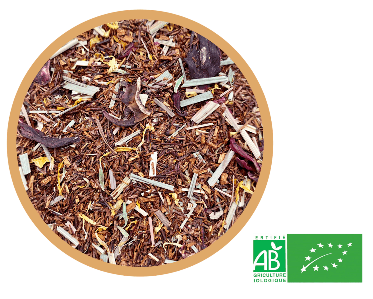 Rooibos Hibiscus citronnelle bio
