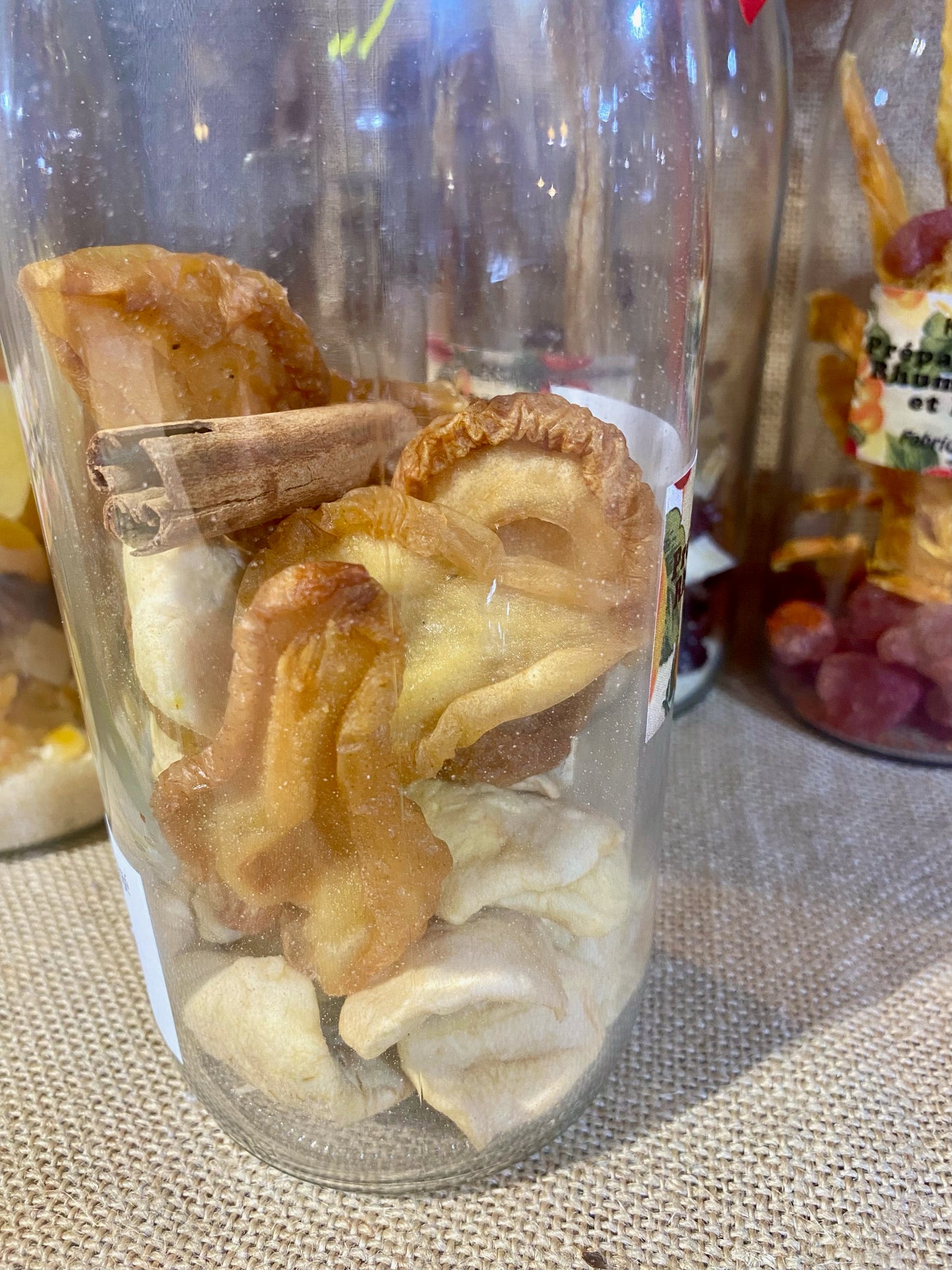 bouteille rhum arrangé | Pomme poire