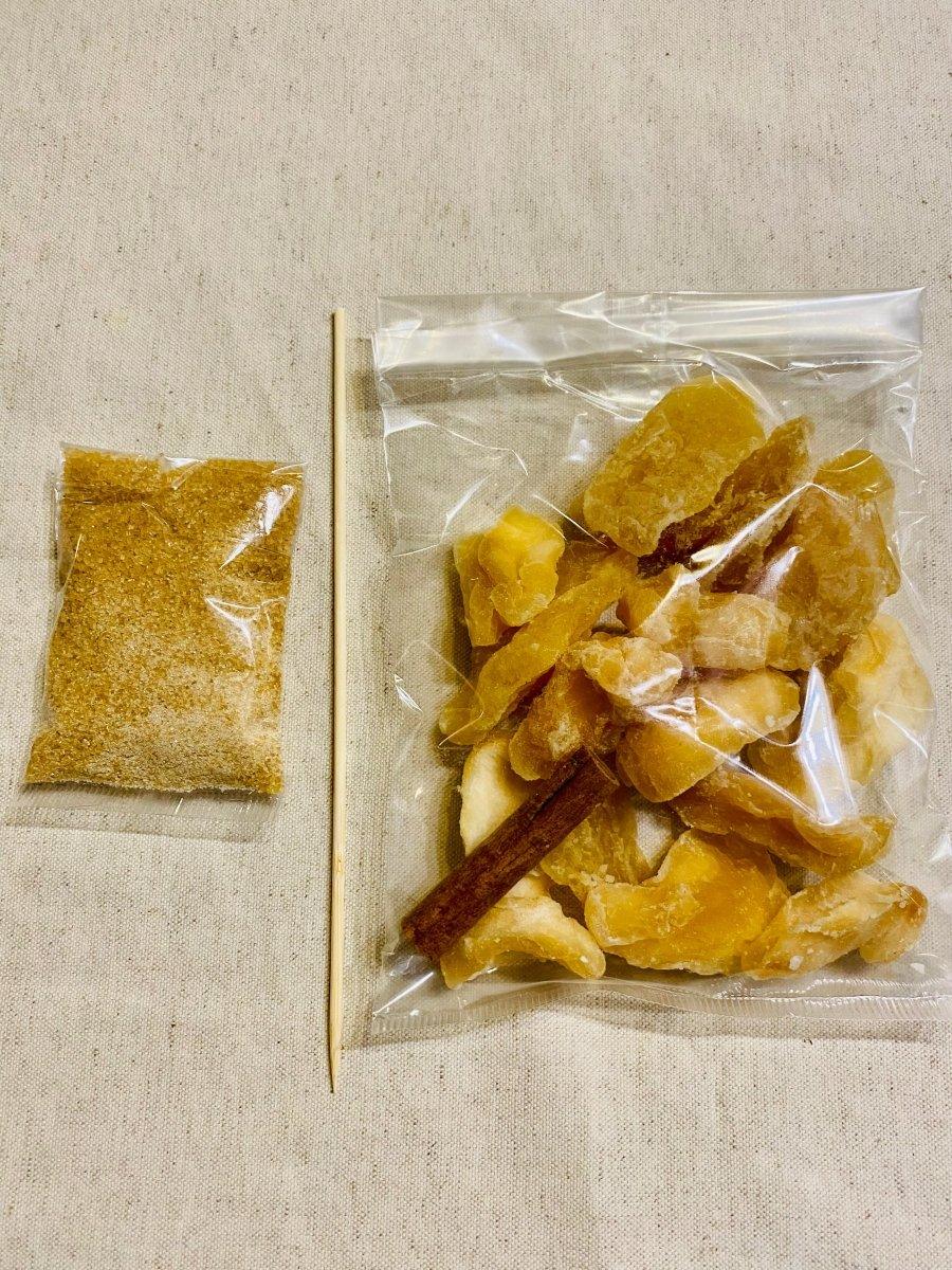 Sachet rhum arrangé Pomme poire