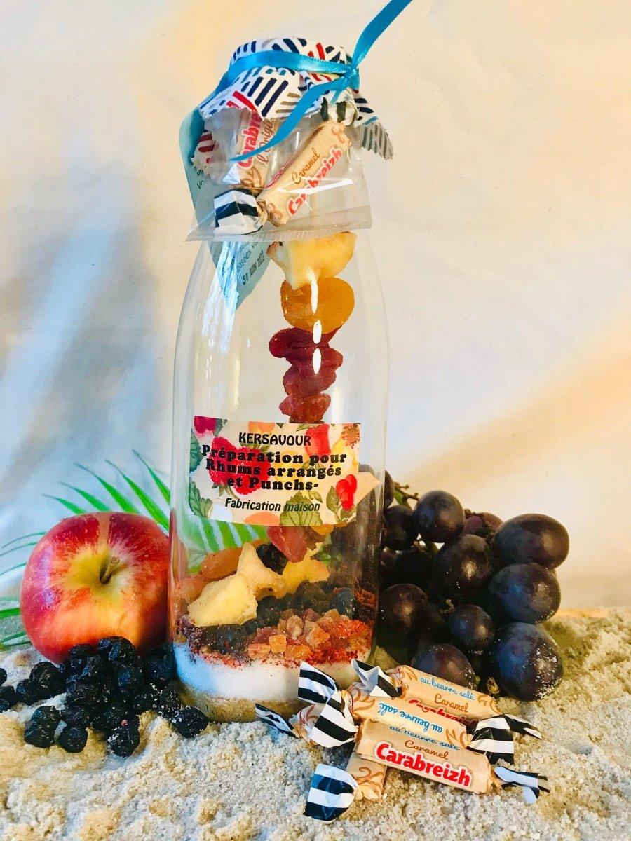 Bouteille rhum arrangé | Préparation La Breizhitude