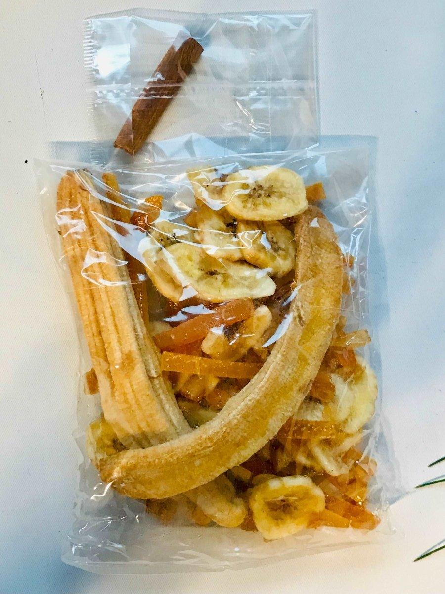 Coffret rhum arrangé : Banane Orange Cannelle