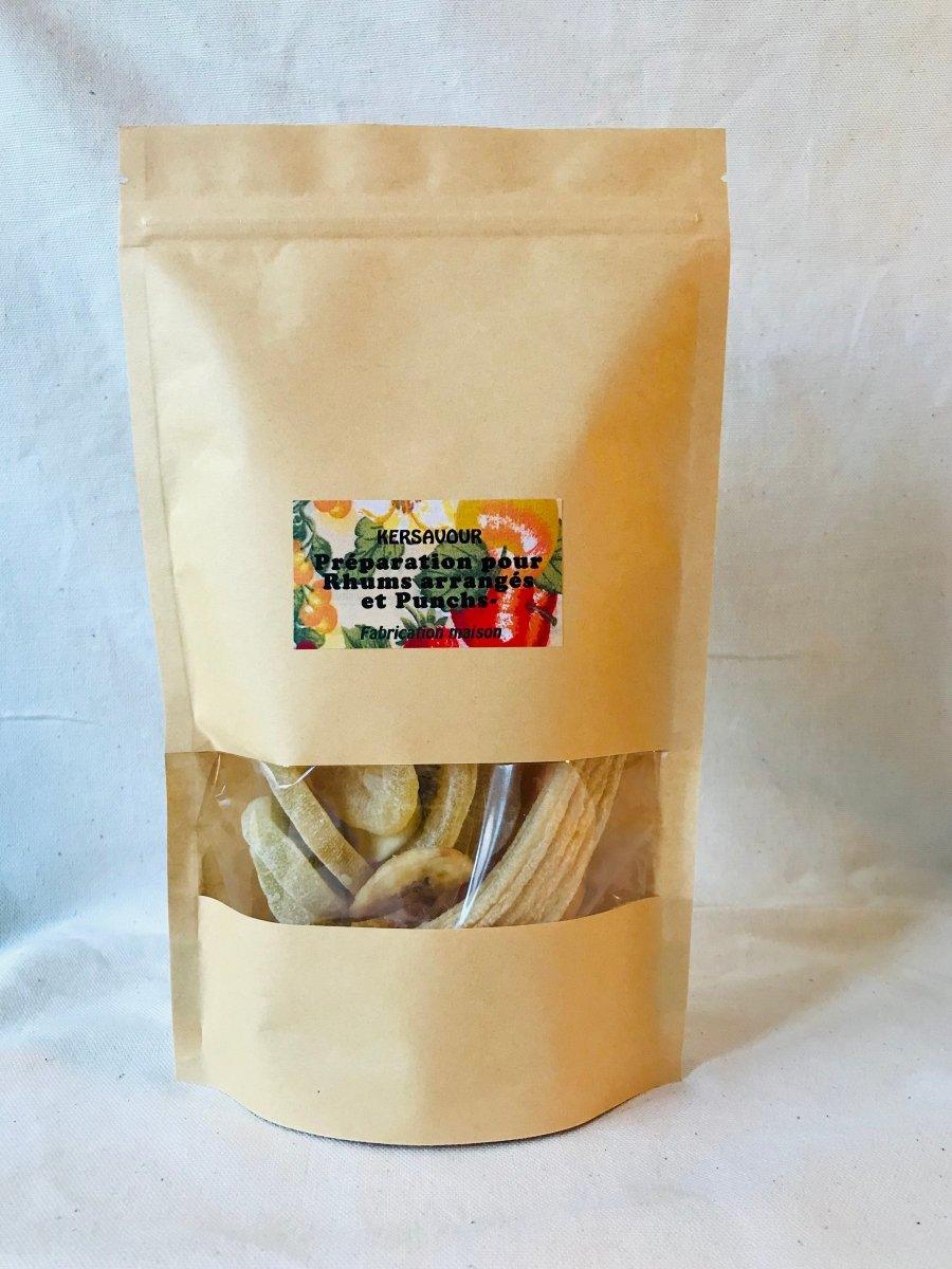Sachet préparation rhum arrangé Banane kiwi