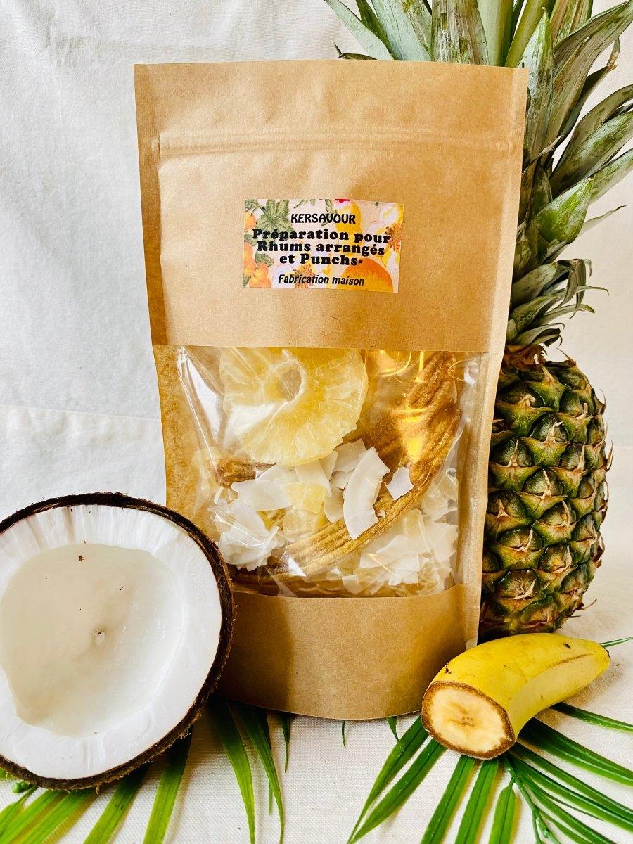 sachet rhum arrangé Banane ananas coco