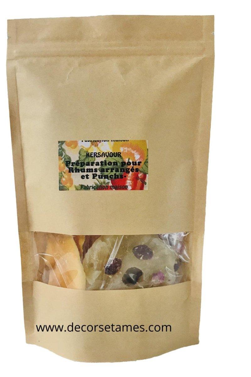 Sachet de préparation pour rhum arrangé : La Rhumantique - décors et âmes
