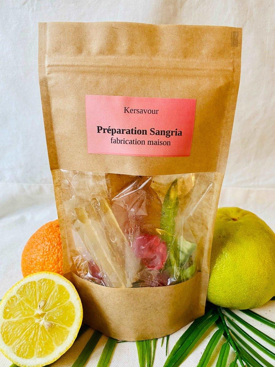 Coffret 3 preparation sangria rouge