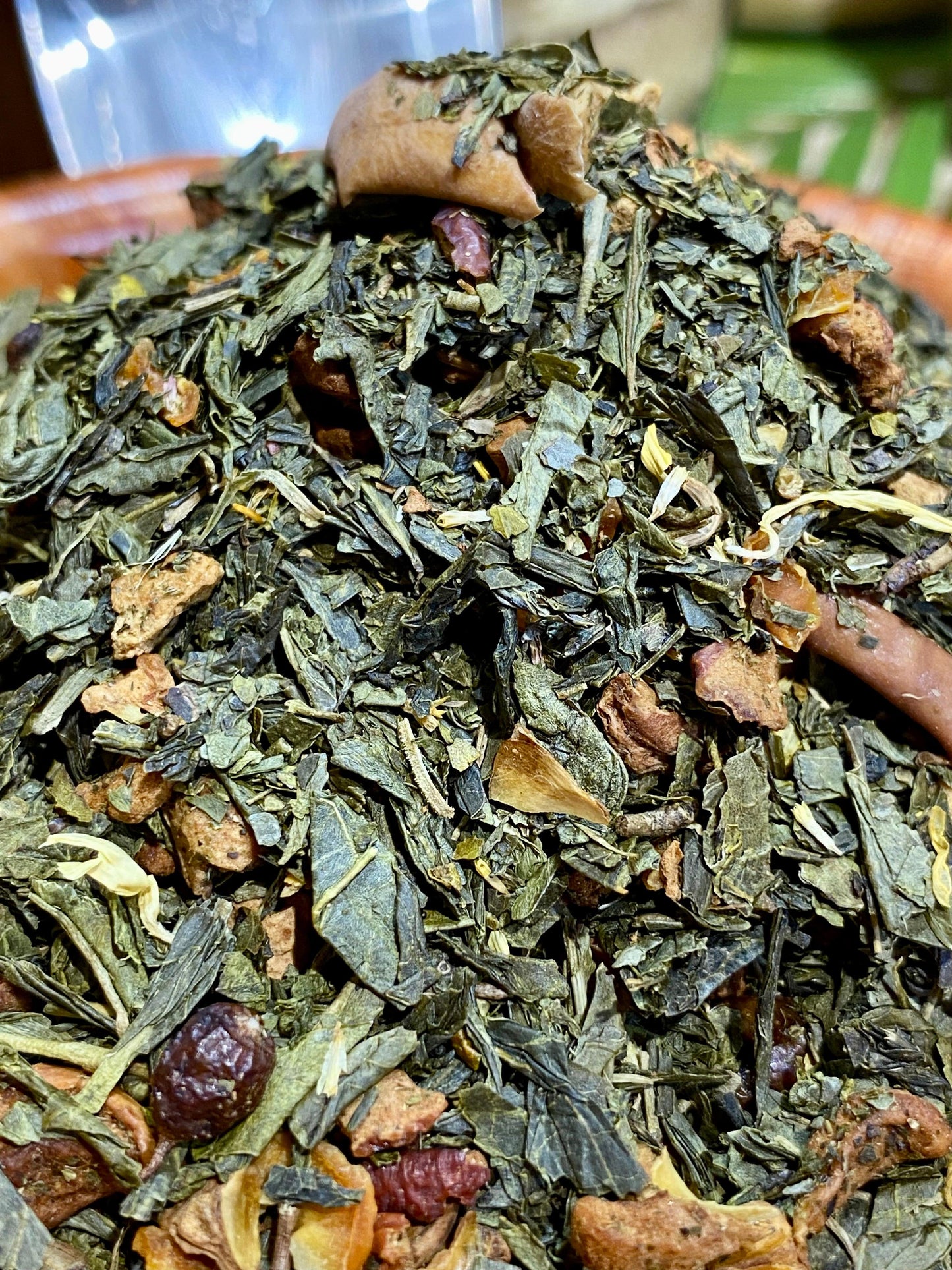 Thé vert pomme carotte biologique | Sachet de Thé