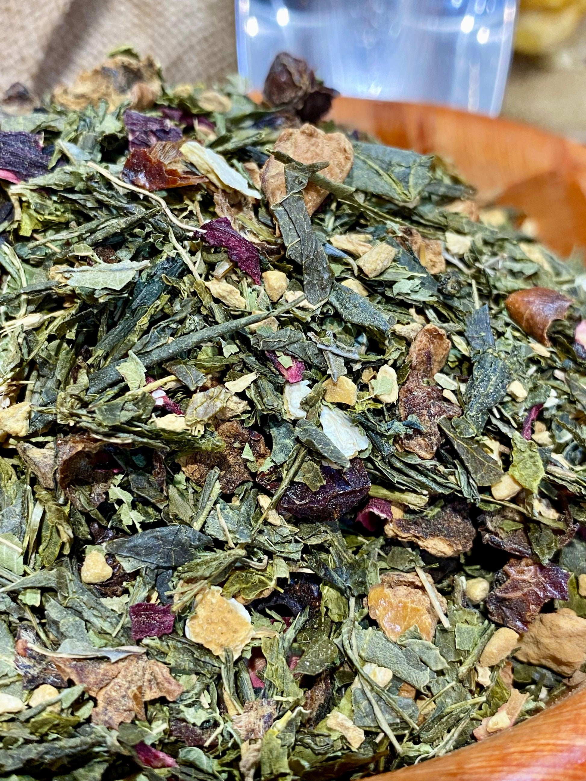 Thé vert citron gingembre | Thé vert en vrac bio