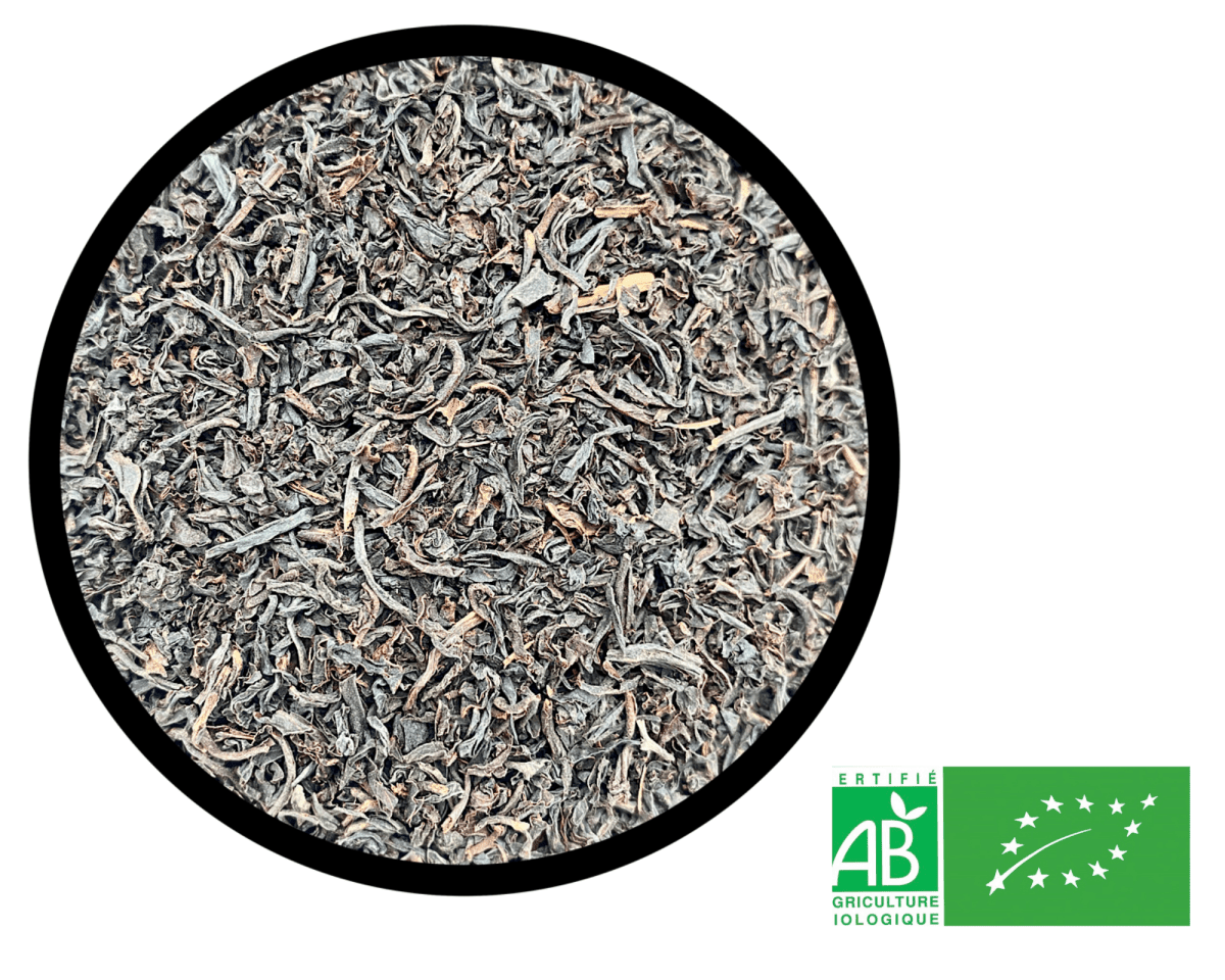 Thé noir earl grey | Thé noir bergamote bio
