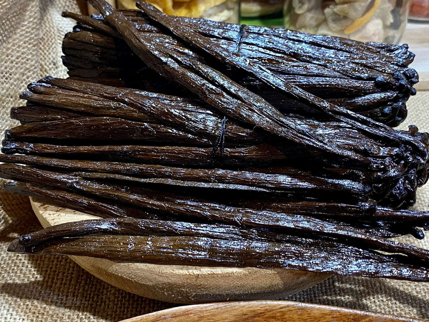 Gousses de vanille de Madagascar pour utilisation en pâtisserie et desserts