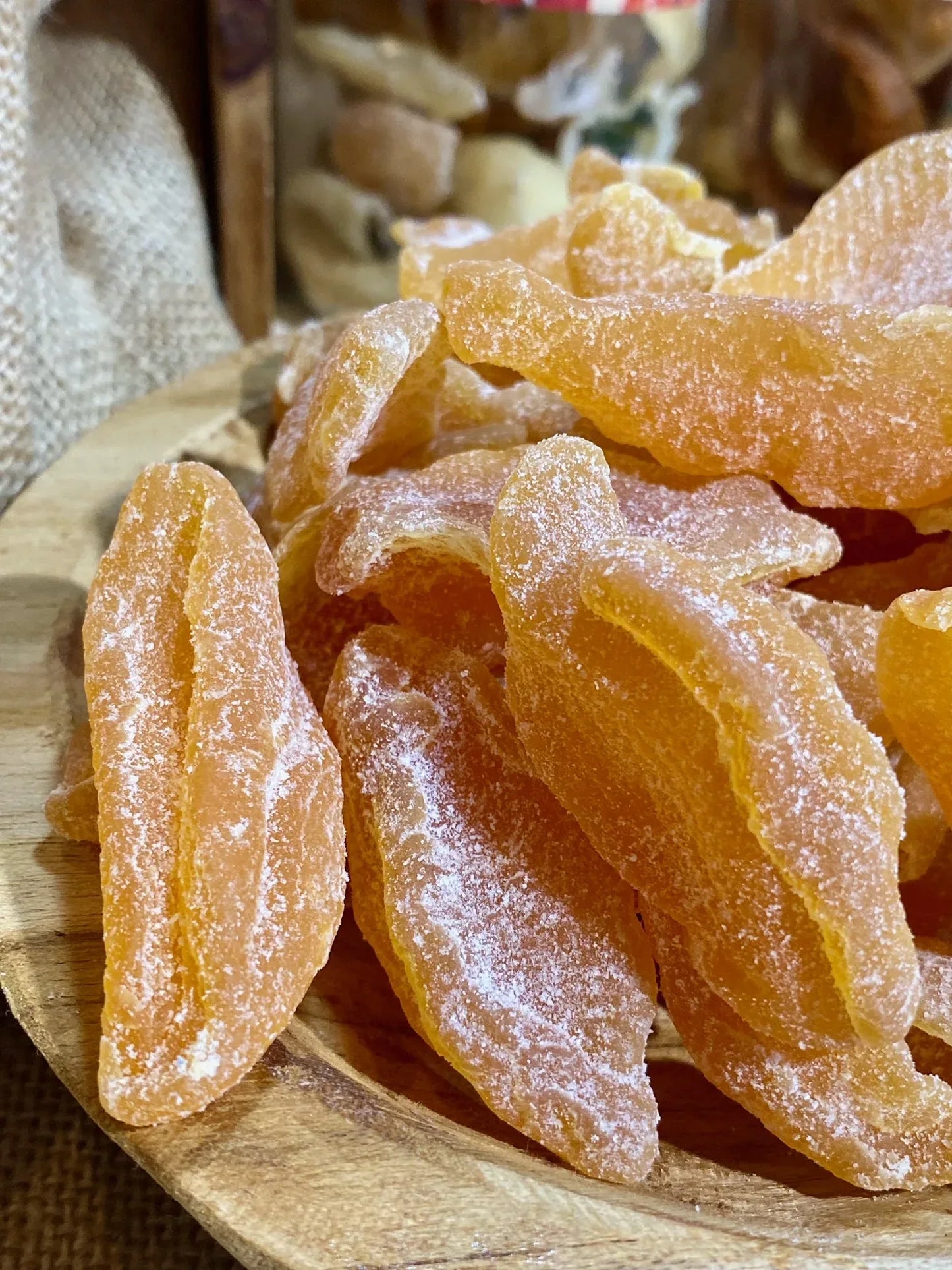 Idée recette salée avec pêches déshydratées