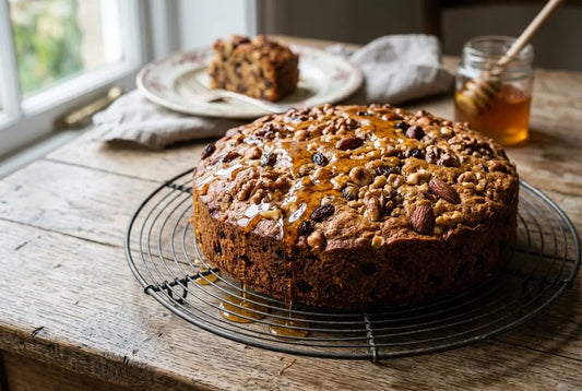 Recette gâteau aux fruits secs et miel facile et gourmand
