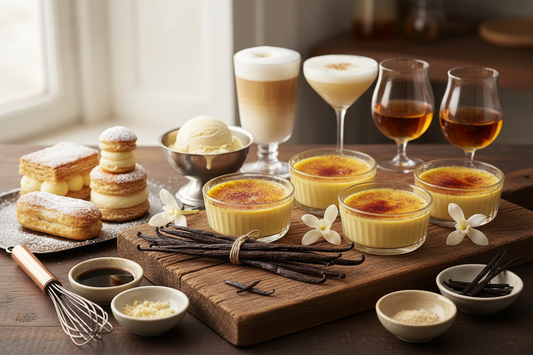 7 Recettes Délicieuses à Réaliser avec des Gousses de Vanille de Madagascar