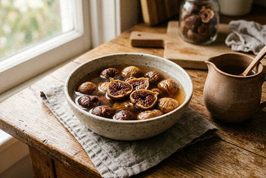 Comment réhydrater des figues séchées facilement ?