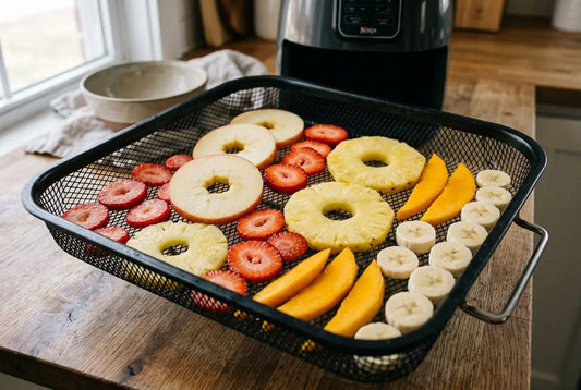 Comment faire des fruits déshydratés au air fryer facilement