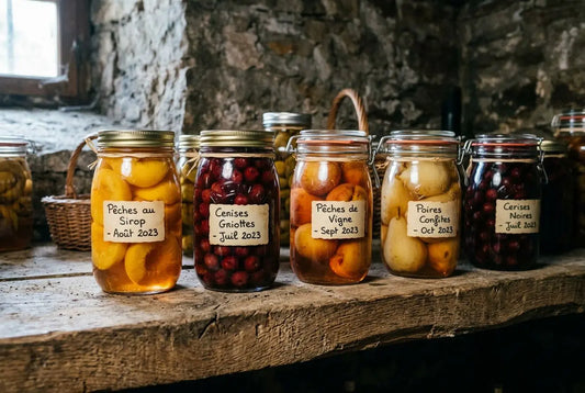 Combien de temps garder des fruits en bocaux ?