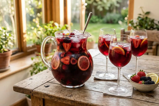 Recette sangria aux fruits rouges : la meilleure au vin rouge