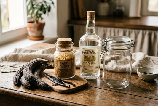 Comment faire du rhum arrangé banane vanille maison