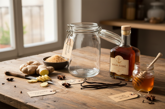 Recette de Rhum Arrangé au Gingembre : Épicez vos Cocktails !