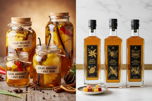 Rhum Arrangé Maison vs Commerce : Le Grand Comparatif