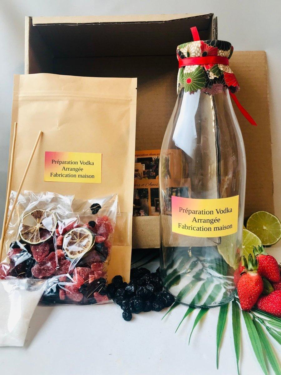 Mélange vodka arrangée – kits maison Kersavour
