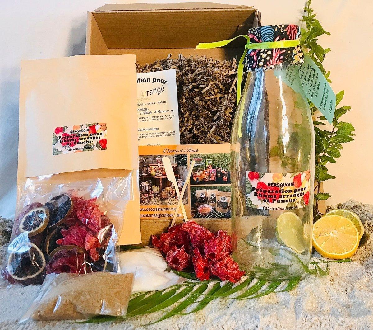 Coffret & kit rhum arrangé – Préparez votre rhum arrangé facilement