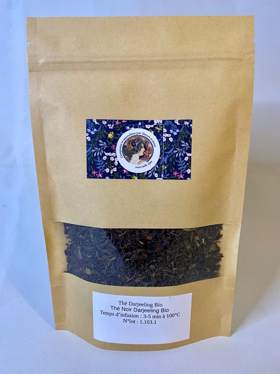 Sachet thé darjeeling | Darjeeling thé noir