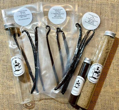 Coffret Découverte Vanille cadeau