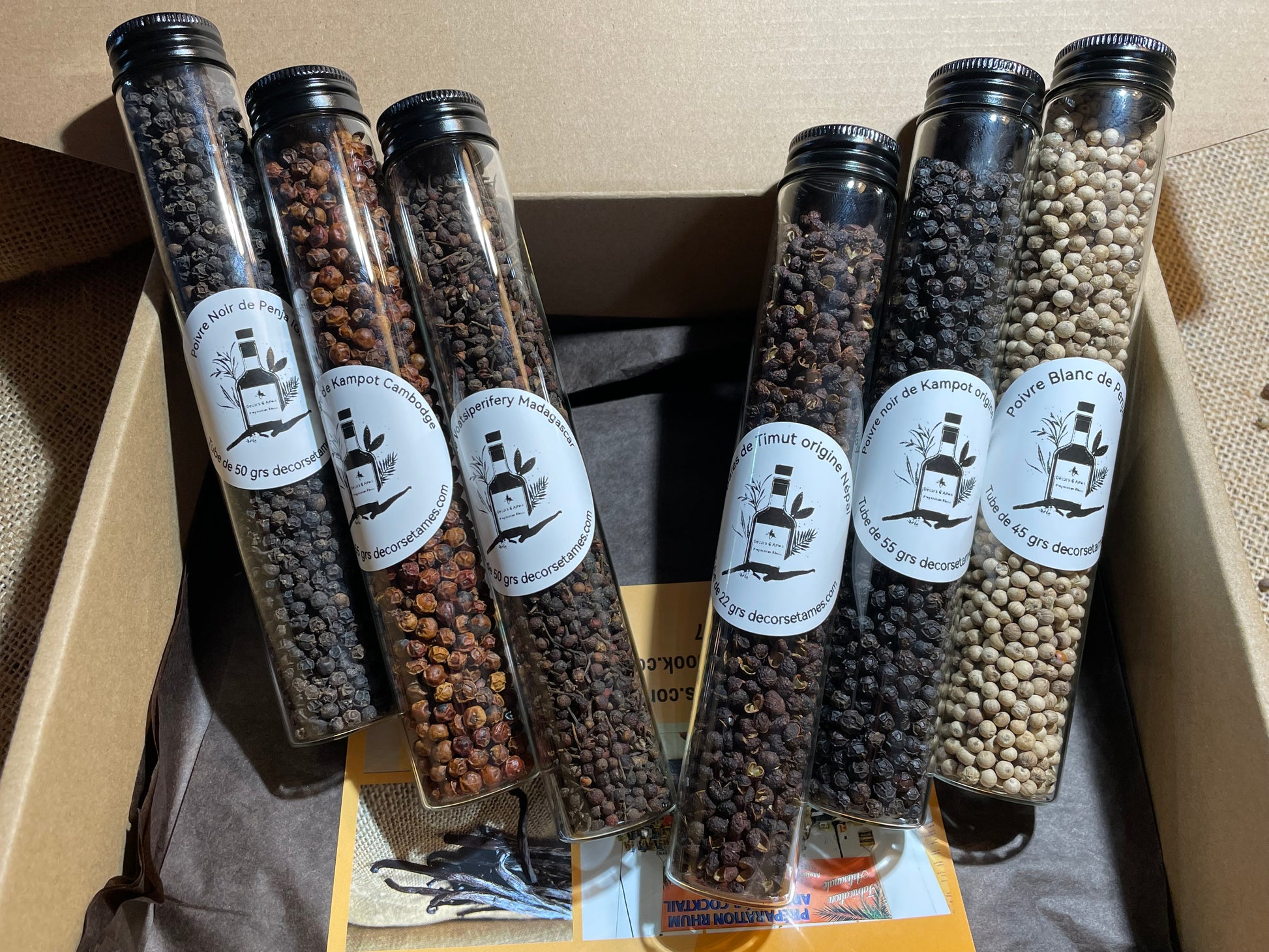 Coffret Poivres Premium Cadeau