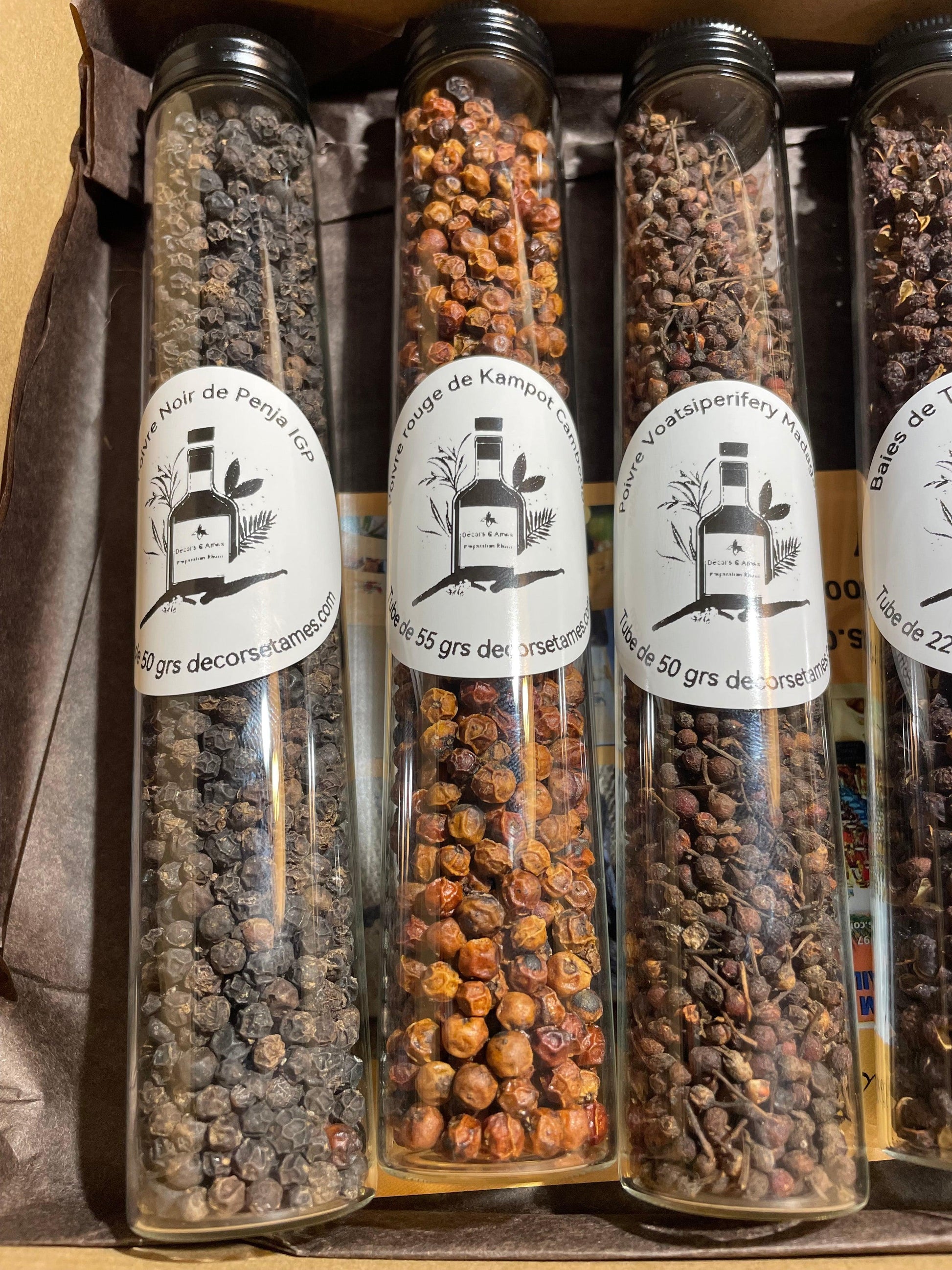 Coffret Poivres Premium cadeau de noel