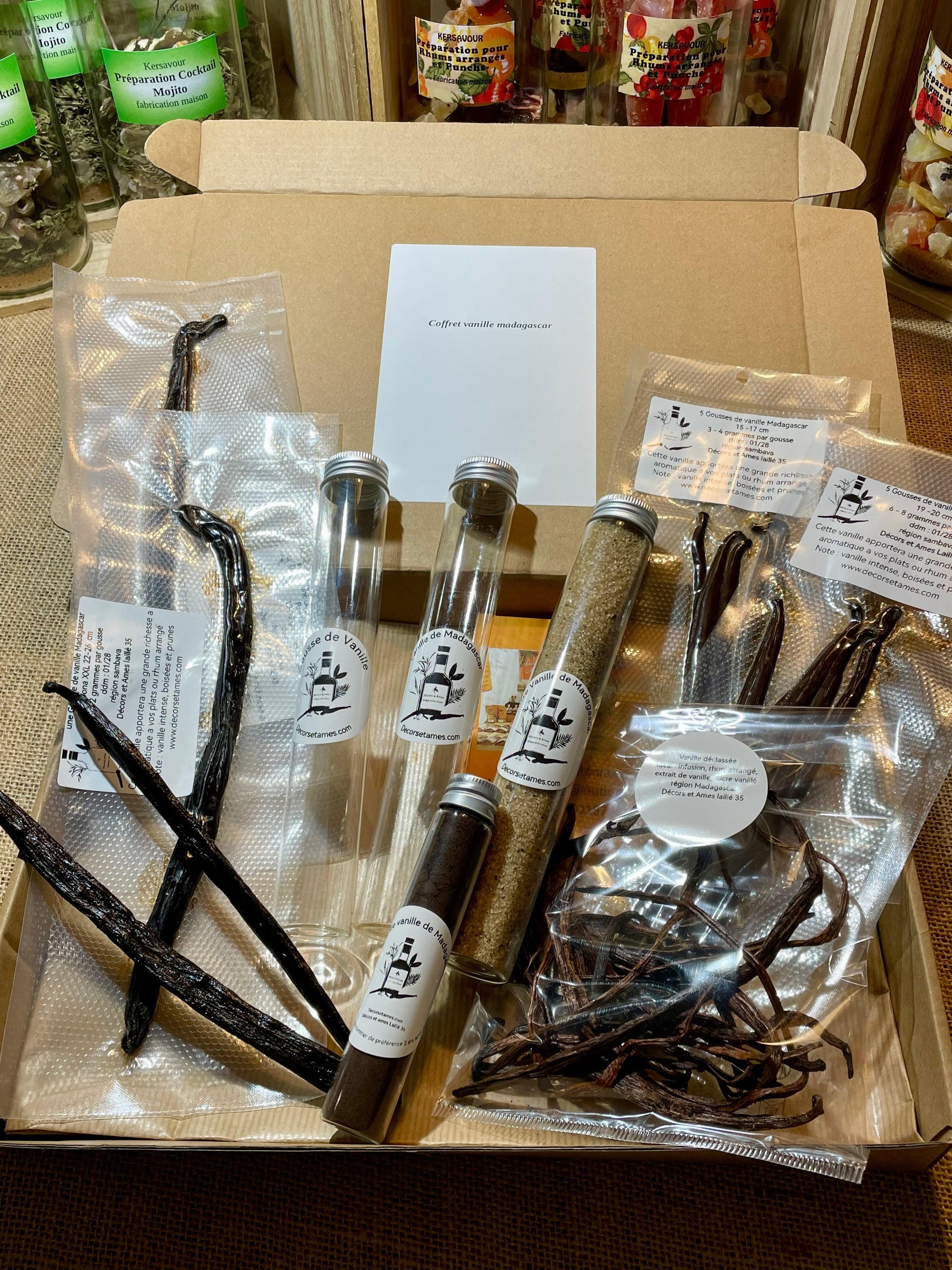 Coffret Vanille Madagascar Premium