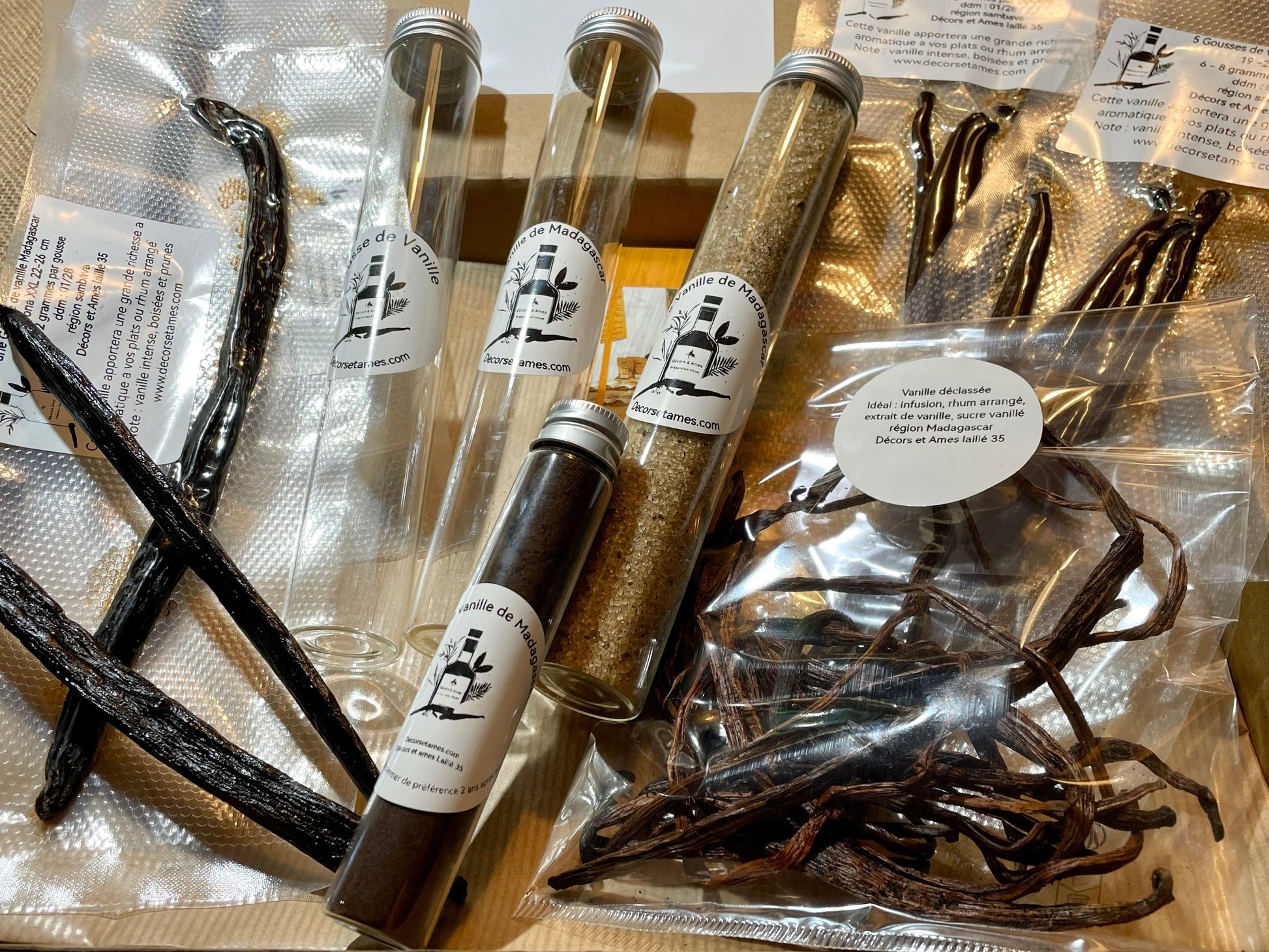 Coffret Vanille Madagascar Premium à offrir