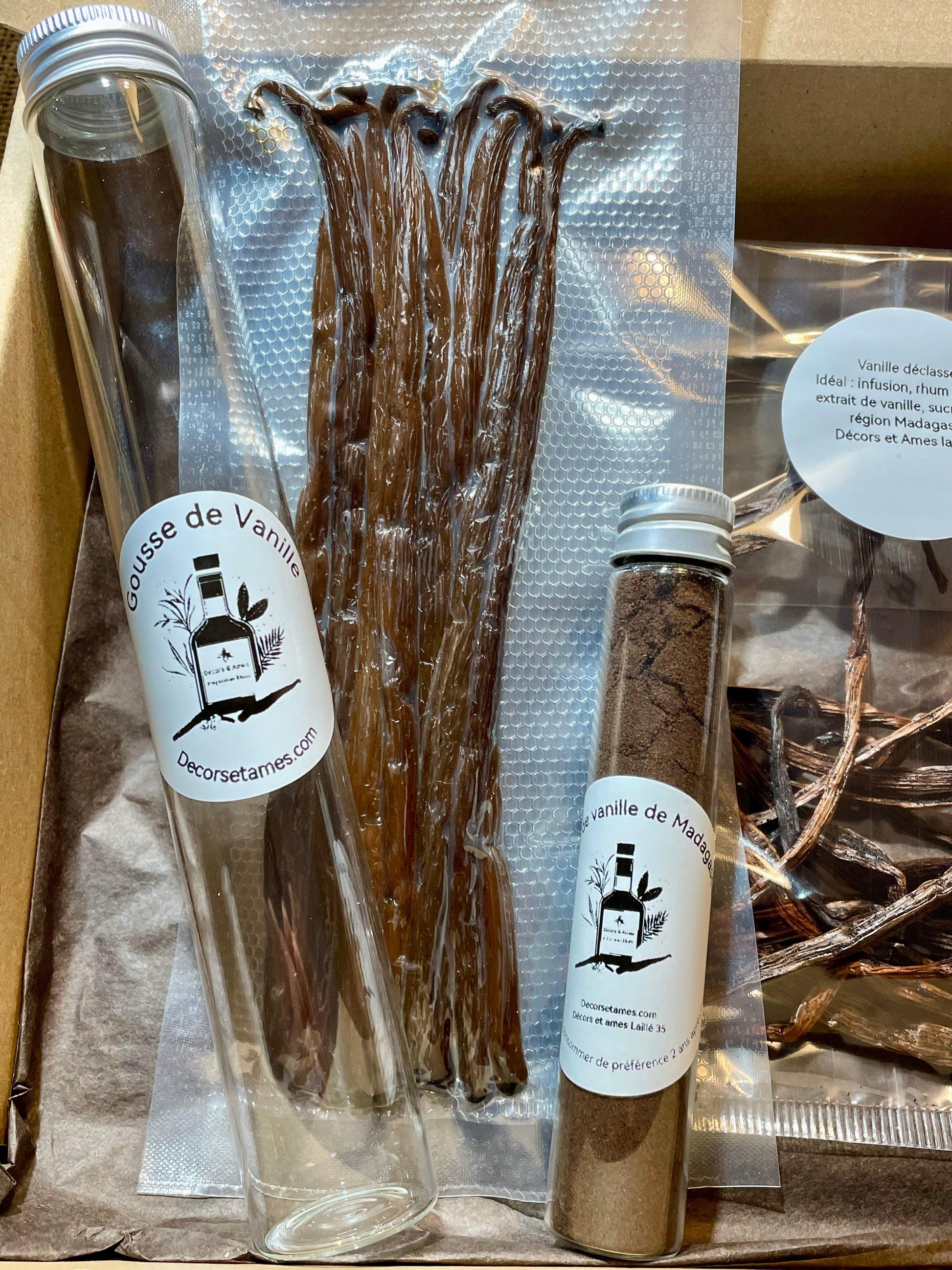 Coffret Vanille Pâtisserie cadeau