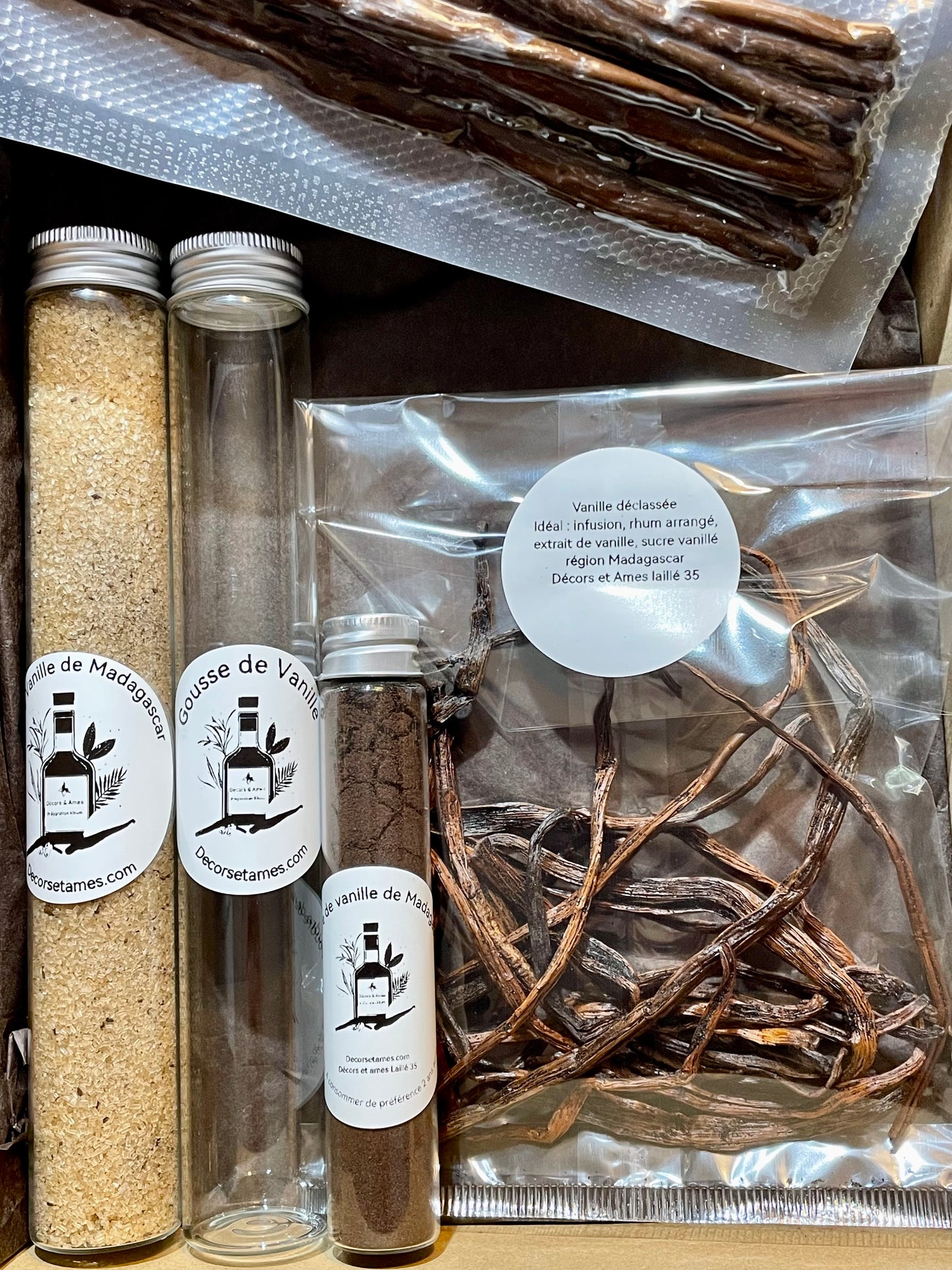 Coffret Vanille Pâtisserie idéale comme cadeau