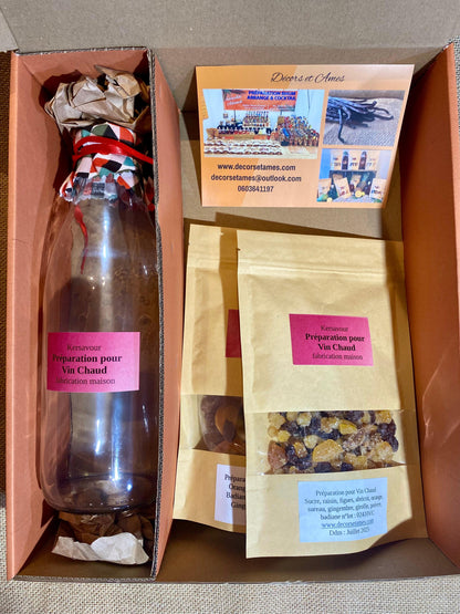 Coffret cadeau Vin Chaud | Kit pour vin chaud maison