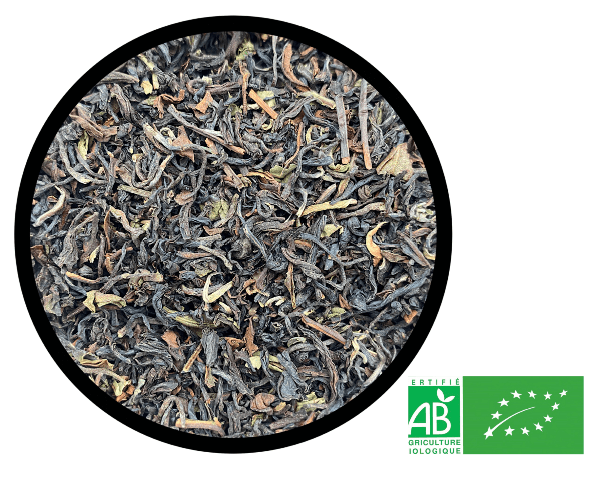 Thé noir darjeeling bio