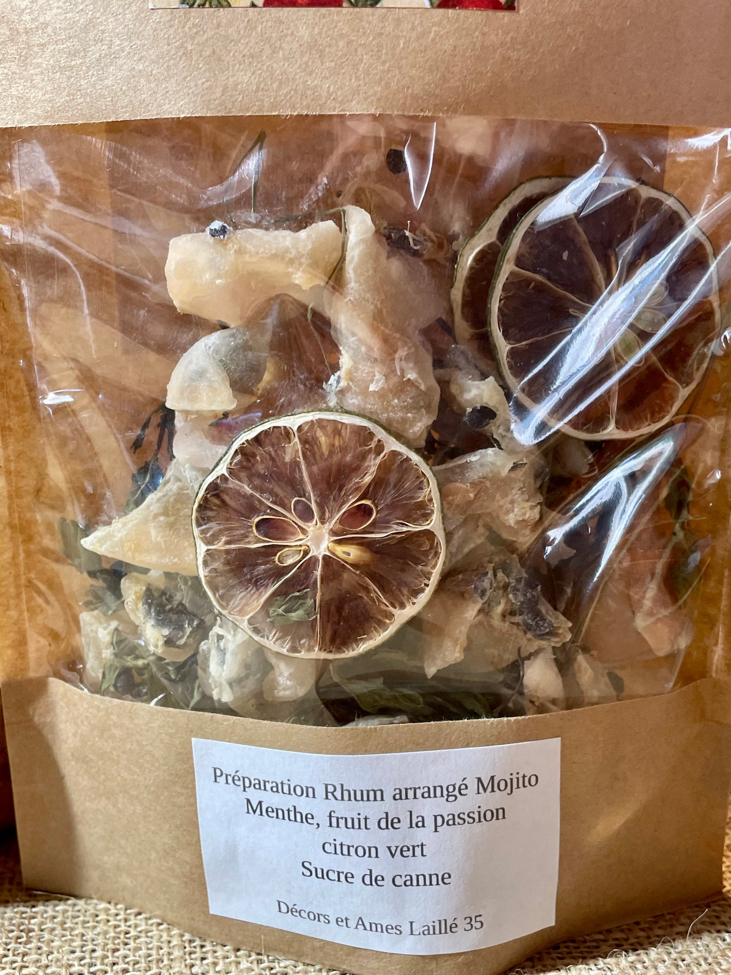 Sachet Rhum arrangé Mojito passion