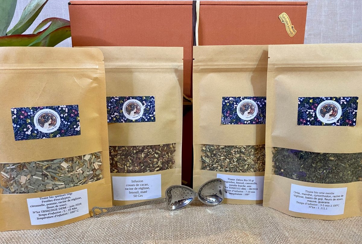 Coffret Tisane bio | coffret cadeau Tisane