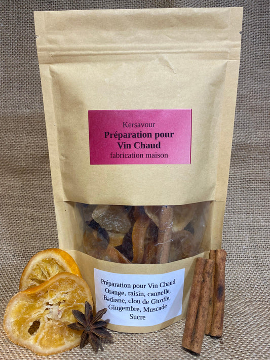 Kit vin chaud | Kersavour, préparation pour faire un vin chaud maison