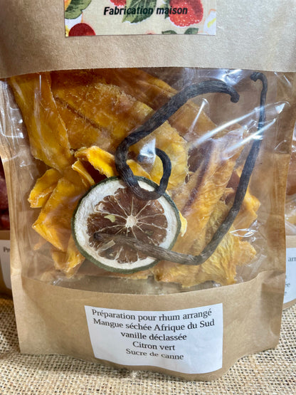 Sachet de préparation artisanale mangue citron
