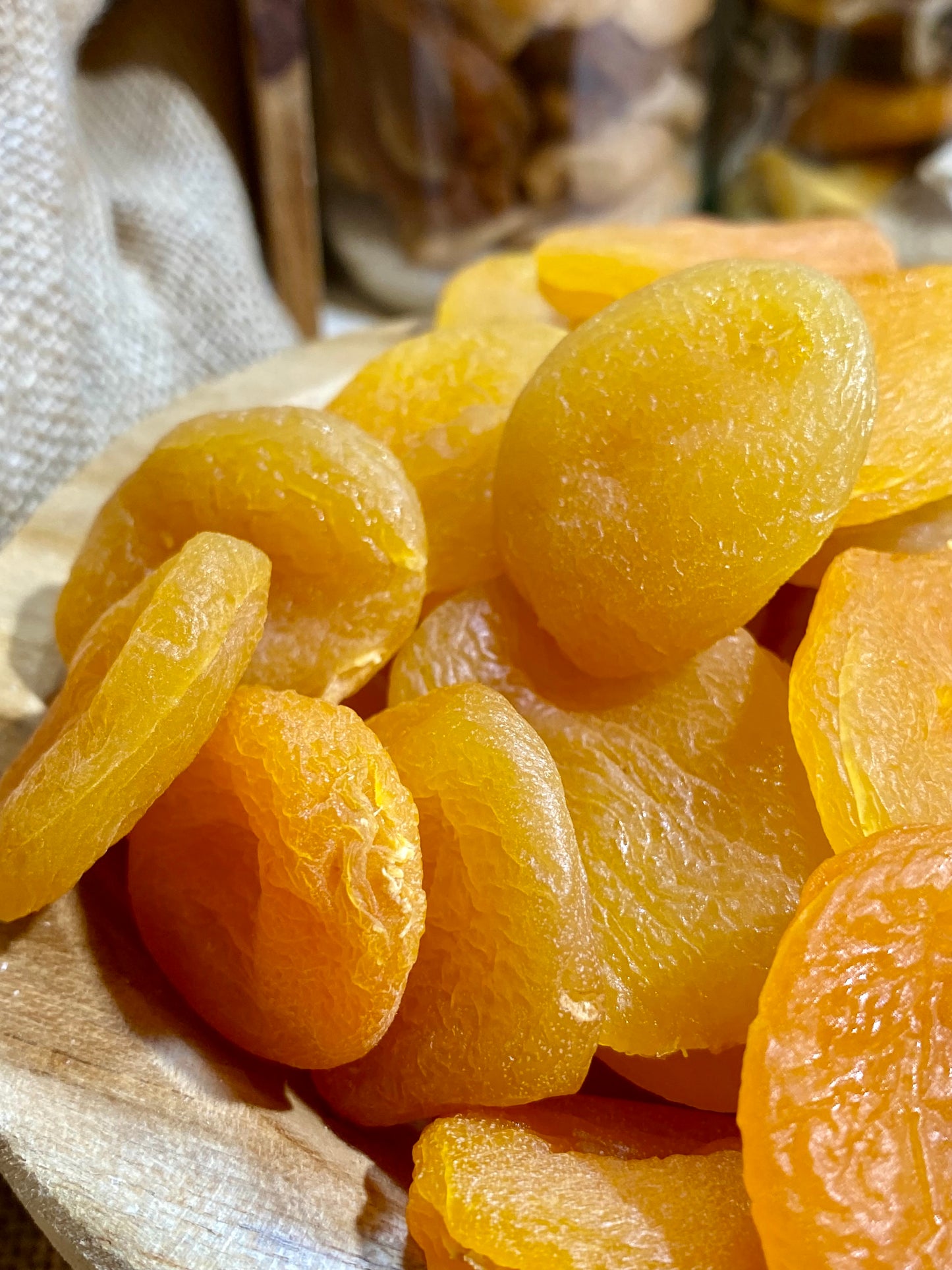 Abricots secs fruits secs naturels – collation saine riche en fibres