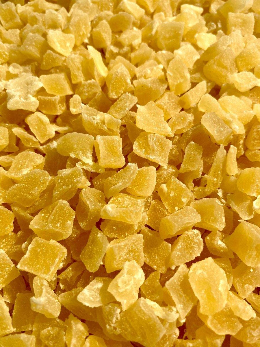 Ananas déshydraté en cubes utilisé par les professionnels en cuisine