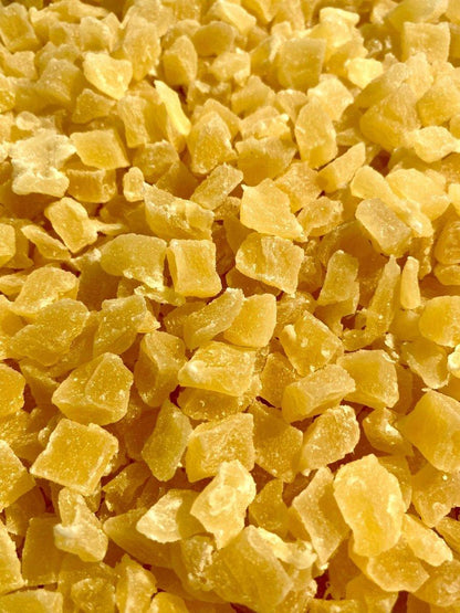 Ananas déshydraté en cubes utilisé par les professionnels en cuisine